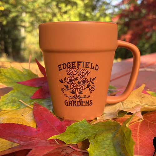 Edgefield Garden Flower Pot Roastery Mug 