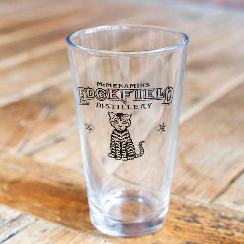 Edgefield Distillery Cat Pint Glass Edgefield Distillery Cat Pint Glass