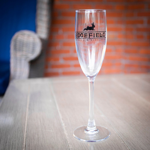 Edgefield Winery Flute Glass