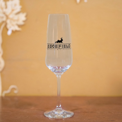 Edgefield Winery Flute Glass