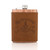 Spirits Copper Plated & Leather Flask 8oz