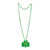 St Patricks Day Clover Bead Necklace