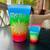 McMenamins Sun Spiral Silipint Shot Glass 