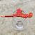 Cheshire Orange Swizzle Pick Stick 