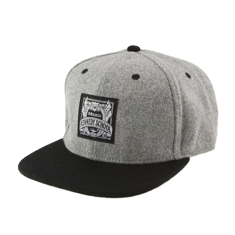 Kennedy School Wool Flat Bill Hat 
