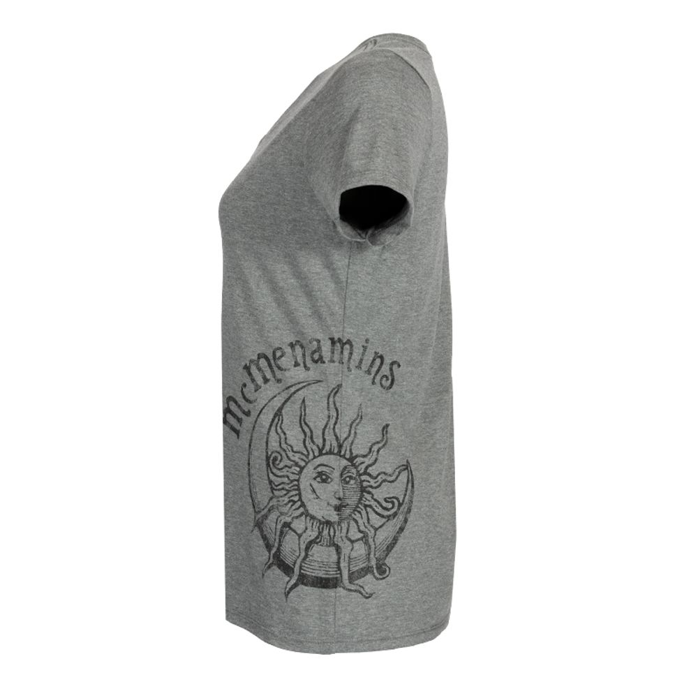 Ladies V Neck Sun Moon Hip Print - McMenamins Online Shop
