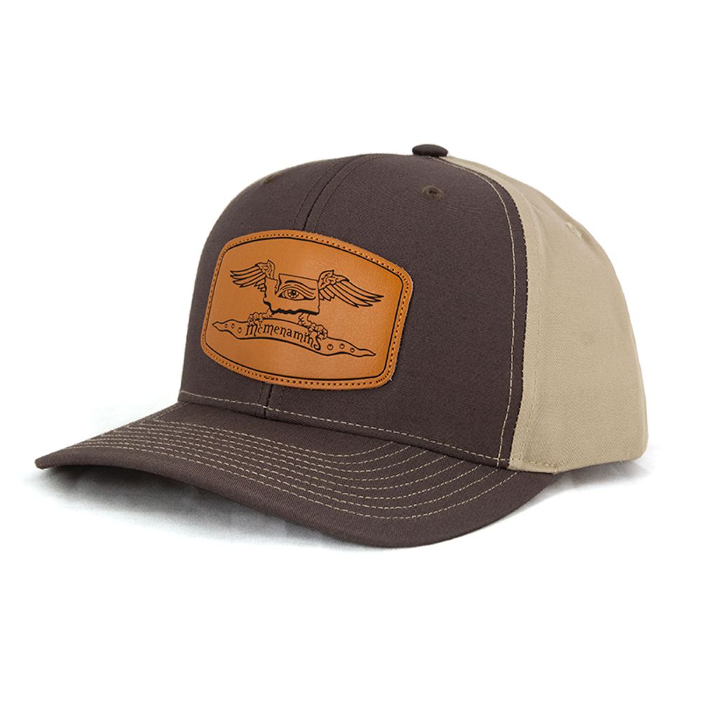 Wash your hands ya filthy animal leather patch hat, cool hat