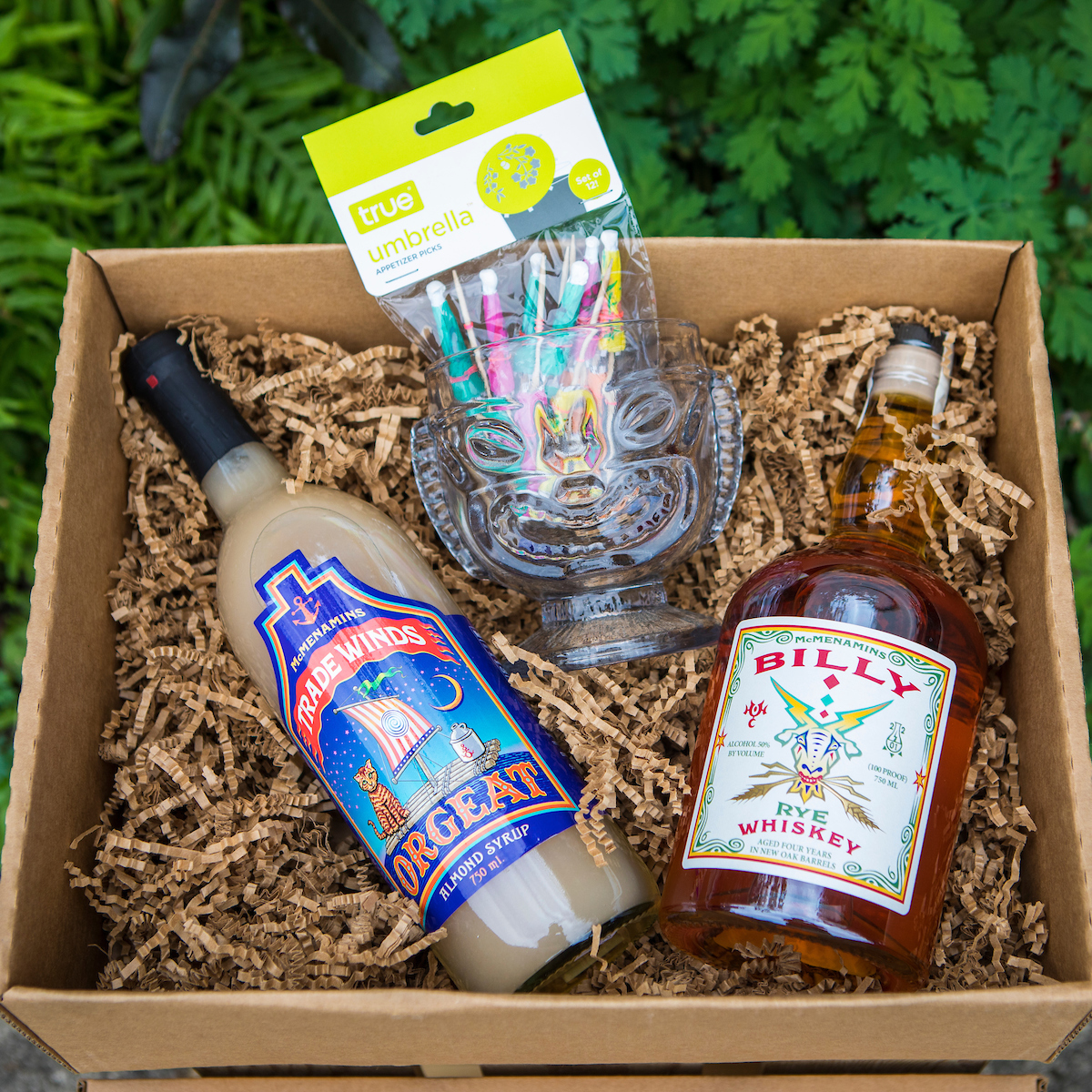mai様プレミアムボトルセット Billy Rye Mai Tai Gift Box - McMenamins Online Shop