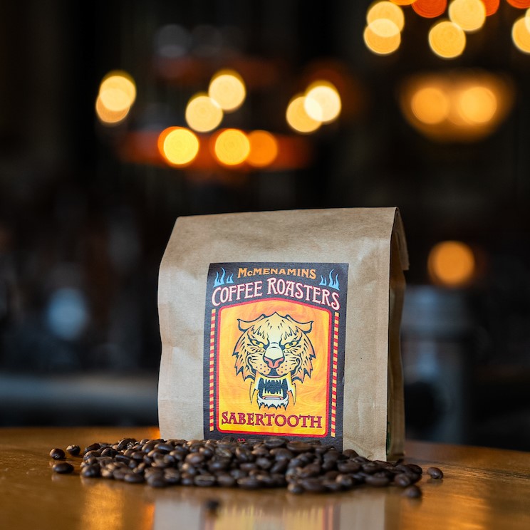 コーヒー豆太郎 Tomson splendor series Sabertooth Blend Whole Bean Coffee - McMenamins Online Shop