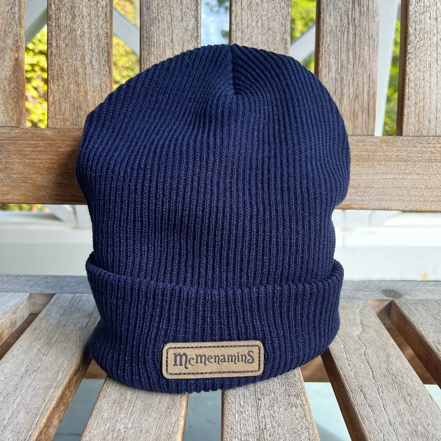 MCM Formative-Knit Merino Wool Beanie MCM Monogram Intarsia Beanie - Brown Hats, Accessories  main image 2