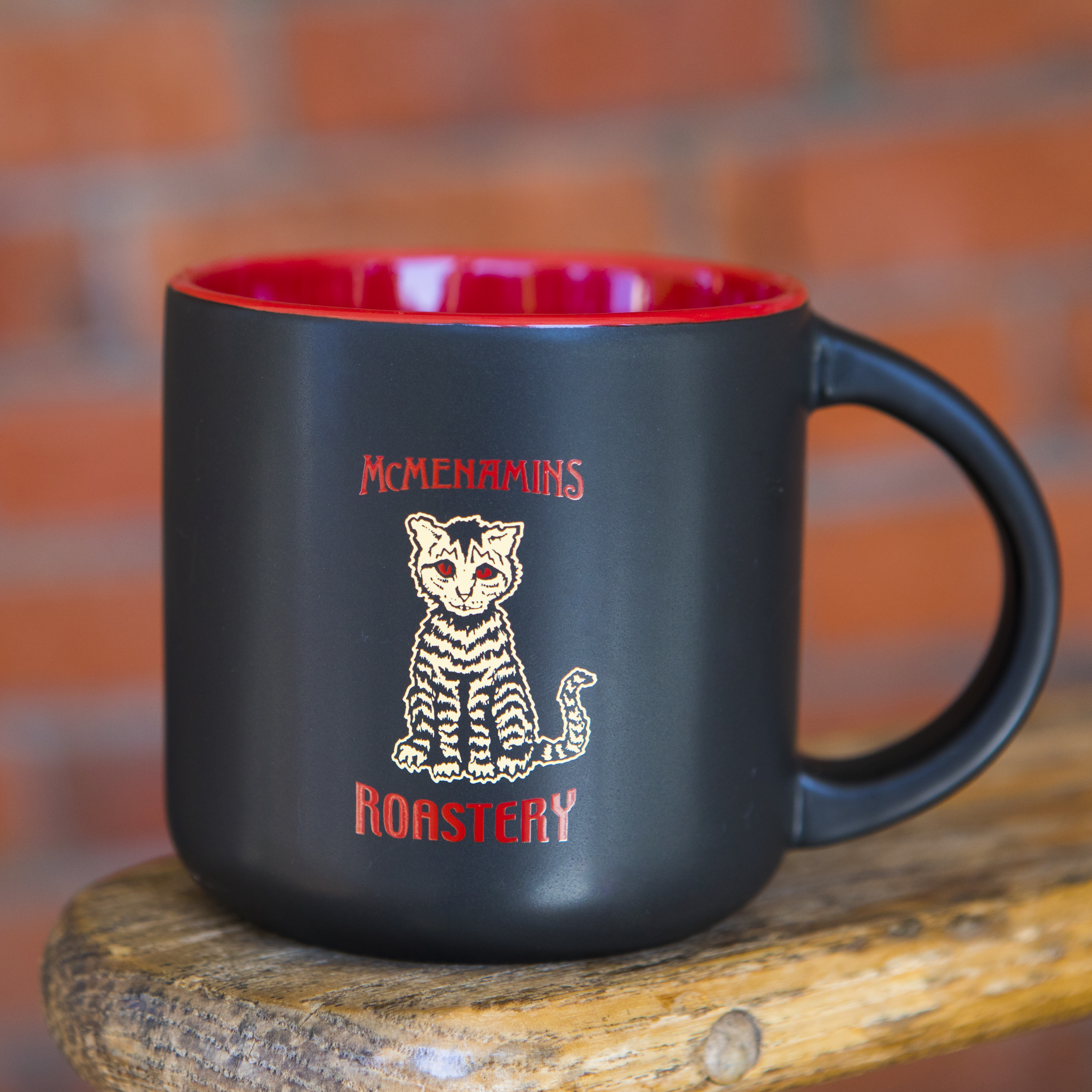 McMenamins Roastery Cat Mug