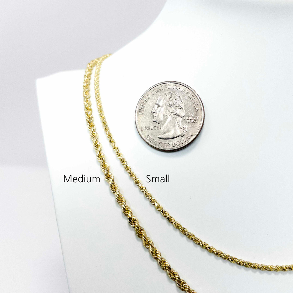 10K Gold Rope Chain