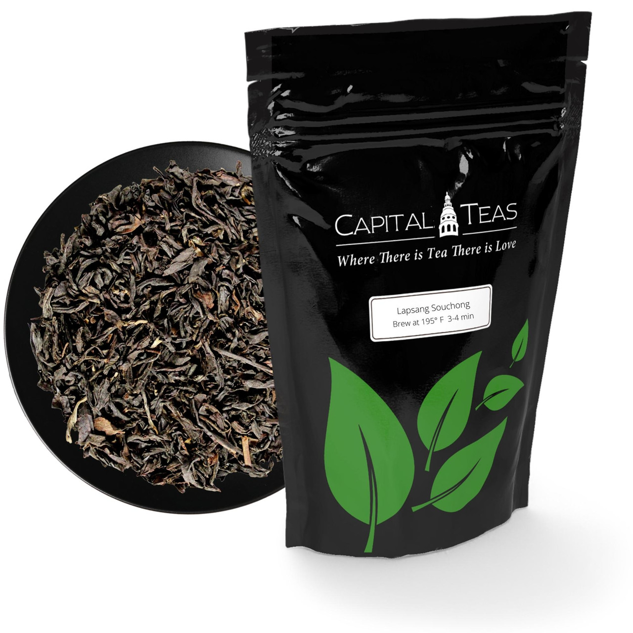 GOARTEA Thé Noir Black Tea 100g / 3.5oz Lapsang Souchong Tea