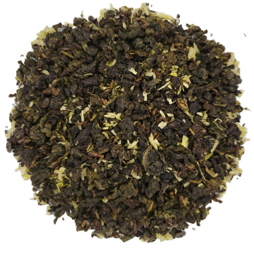 Loose leaf toasted coconut oolong tea