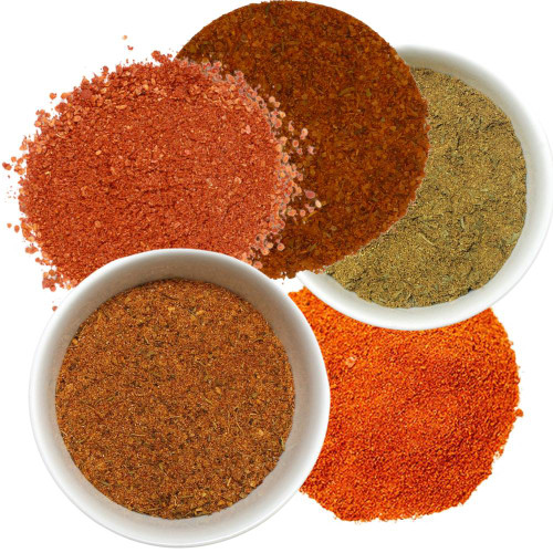 Spice Up Your Cooking  Set (includes 3 oz of Blackened Fish Seasoning, Falafel The Wagon, Rockin' Moroccan, Southwestern BBQ Spice Blend, Tandoori)