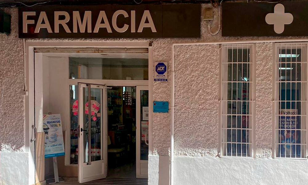 Interior de Farmacia García Lax Murcia
