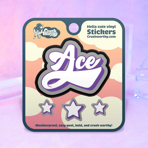 Ace Asexual Sticker – sticker sheet