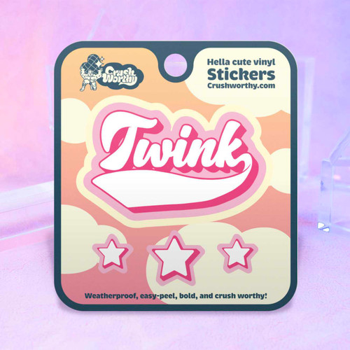Twink sticker sheet by Crushworthy