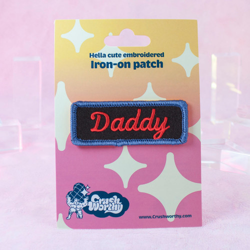 Daddy Mechanic Patch by Crushworthy – styled like mechanic name tag patches!