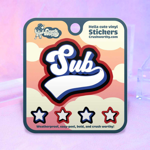 sub sticker sheet by Crushworthy