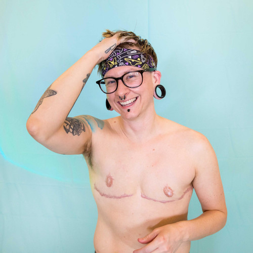 Enby (Non-binary) Vibes Bandana by Crushworthy – a sexy queer patterned hanky