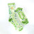 Casual socks by Crushworthy featuring cactuses shaped like penises in shades of green