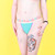 Teal Pouchless Jockstrap by Crushworthy - Our original retro color pouchless jockstrap with a soft stretchy flat front and classic wide waistband!