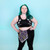 Tattoo Compression Tops by Crushworthy & Inkyfruits - Queer tattoo artist Inkyfruits designed the print on these rad comfy compression tops, a lighter less constricting alternative to binders, or just a rad crop top!