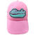 Himbo hat by Crushworthy - Fuzzy chenille embroidered letters on a cute cotton hat, in your choice of black or pink!