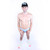 Himbo hat by Crushworthy - Fuzzy chenille embroidered letters on a cute cotton hat, in your choice of black or pink!