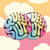 Queer Slut Pasties by Crushworthy - Cute and hella queer disposable nipple covers that say "QUEER SLUT" in funky rainbow text!