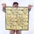 Big Boys Bandana by Crushworthy – bears and fat men body positive handkerchief in sunflower yellow