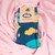 Midnight Pattern Socks by Crushworthy –  athletic fit socks with clouds and stars