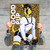 Good Pup Poster (Masc version) by Crushworthy - A person dressed up in pup gear and black latex with "GOOD PUP" text on the side