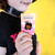 Rabbit Rider Enamel Pin - a hottie with her favorite vibrator, available in dark skintone or light skintone