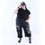 Thembo Throwback Cap by Crushworthy - Fun retro embroidery that says "Thembo" with a trans symbol below it, embroidered directly onto an acid wash black baseball cap.