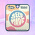 Self Made sticker sheet by Crushworthy - Trans pride colors in a circular sticker with a message that speaks to your resilience!
