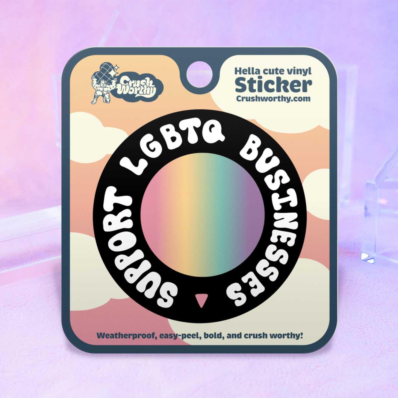 Queer Liberation Sticker – sticker sheet