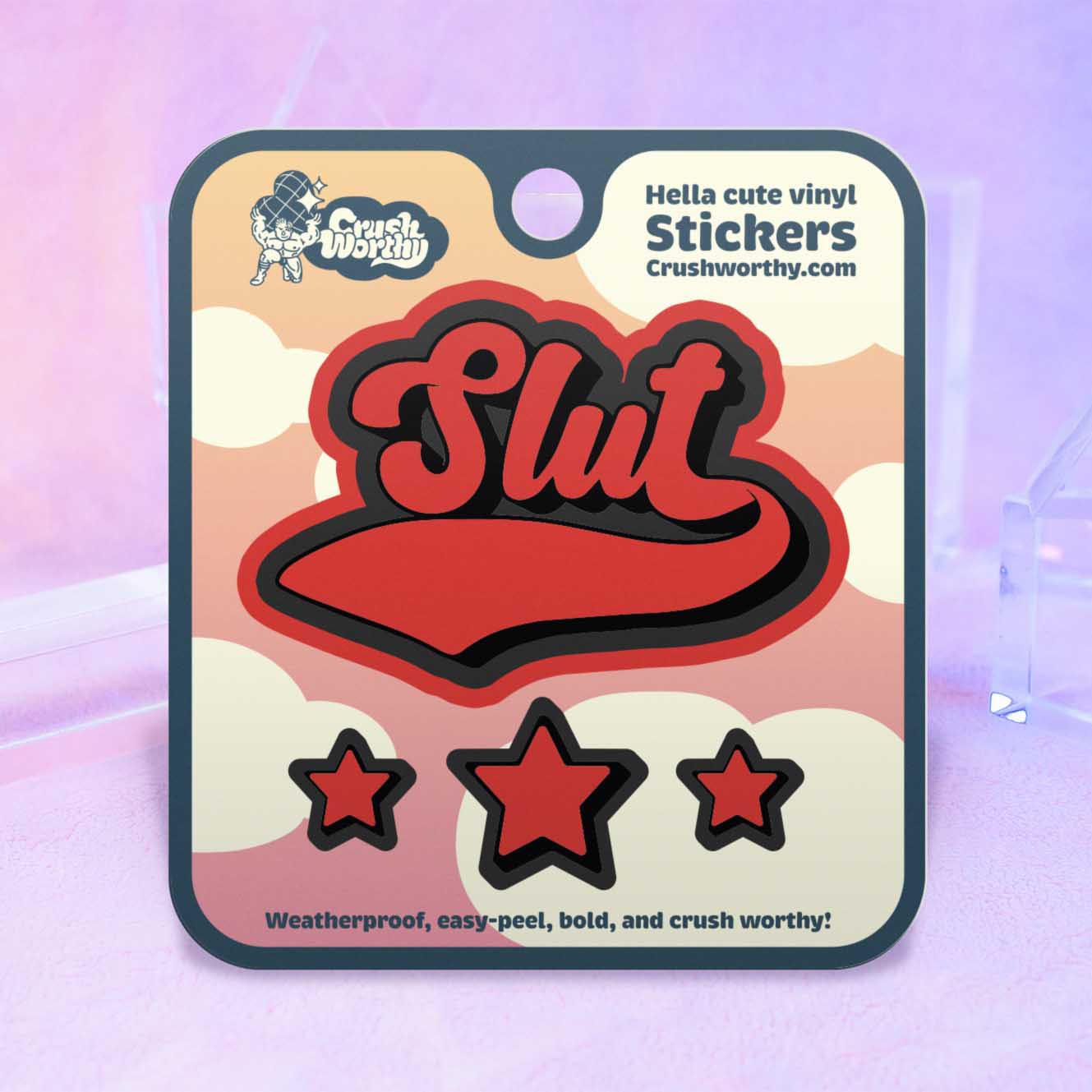 Slut Sticker – sticker sheet