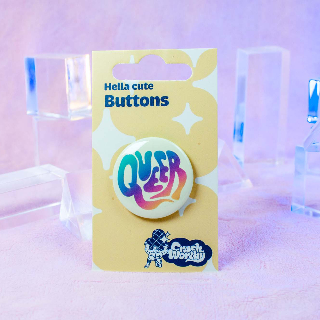 Queer Pinback Button