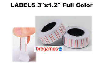 LABELS 3″x1.2″ Full Color