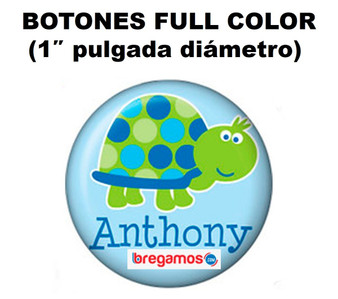 BOTONES FULL COLOR (1″ pulgada diámetro)