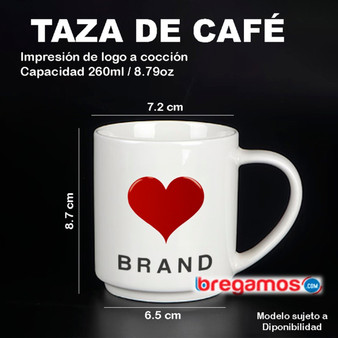 Taza de Café de 8 Onz