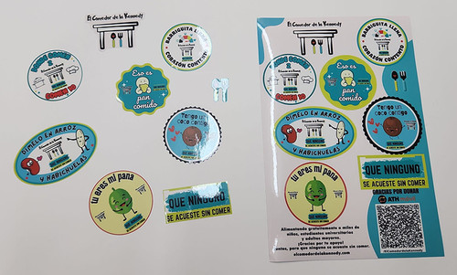 100,000 Stickers Laminados Full Color Entrega Incluida
