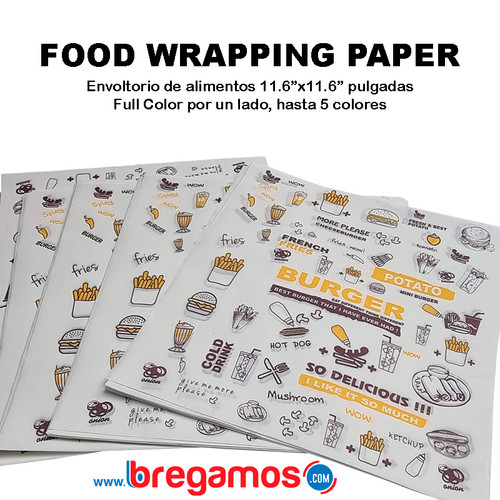 Food Wrap 11.6”x11.6” pulgadas