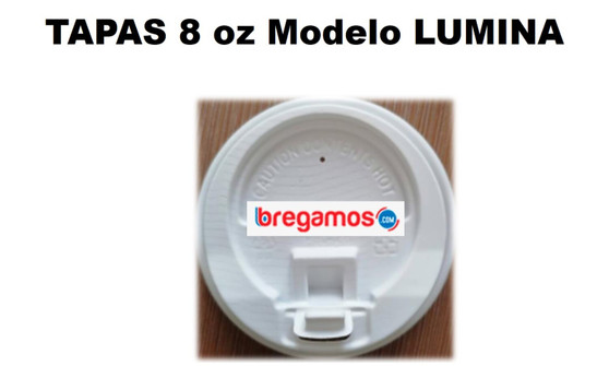 TAPAS 8 oz Modelo LUMINA