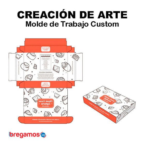 Arte de Molde para Caja