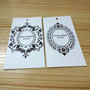 Hang Tags 3.5 x 1.5 Full Color 16Pts Entrega Gratis todo Puerto Rico