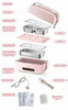 Bear DFH-B10T6 Self Heated Lunch Box, Leakproof Plug-in Lunch Box, with Keep Warm Function, 120V, Pink Bear DFH-B10T6 Self Heated Lunch Box, Leakproof Plug-in Lunch Box, with Keep Warm Function, 120V, Pink