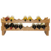 Oceanstar 18-Bottle Stackable Bamboo Wine Rack Oceanstar 18-Bottle Stackable Bamboo Wine Rack